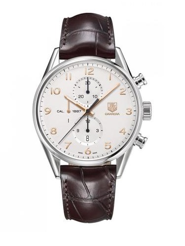 Branded Watch Carrera Calibre 1887 Date And Chronograph Men'S