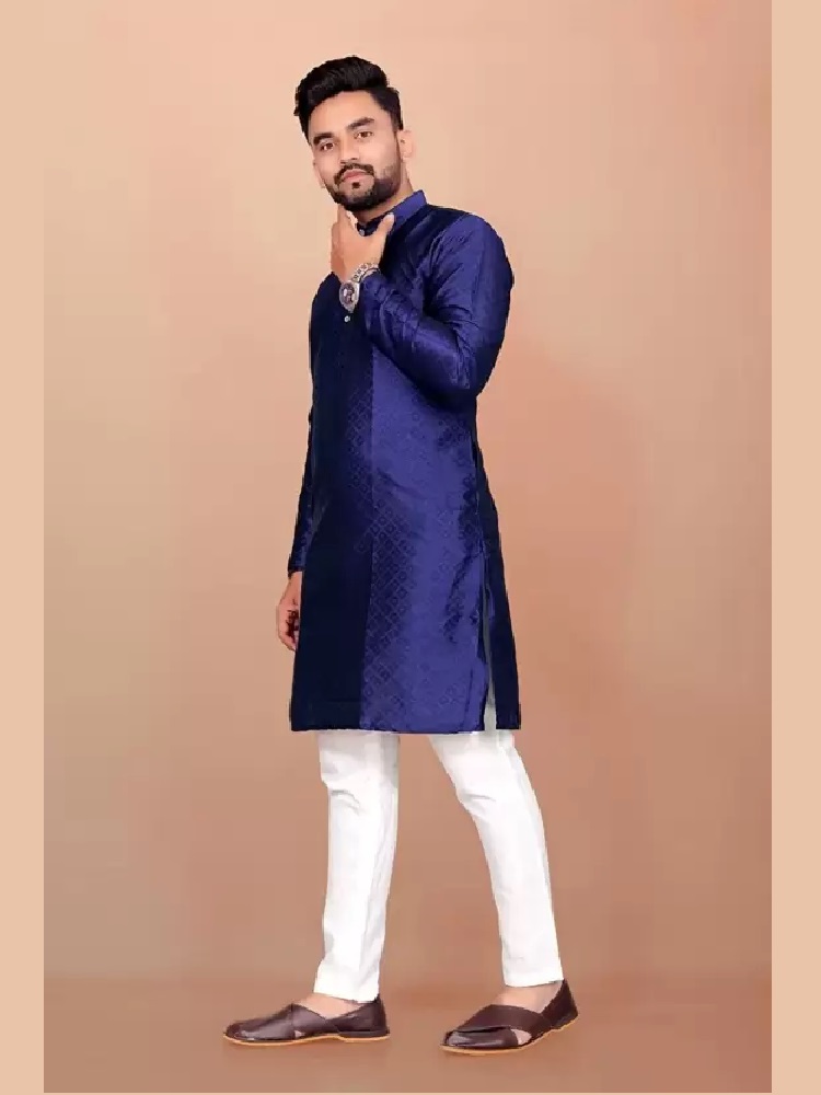 Men Abstract Pure Cotton Kurta Ethnic Dress