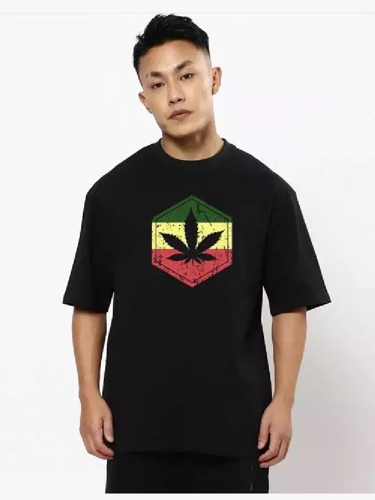 Round Neck Cotton Oversized T-Shirt