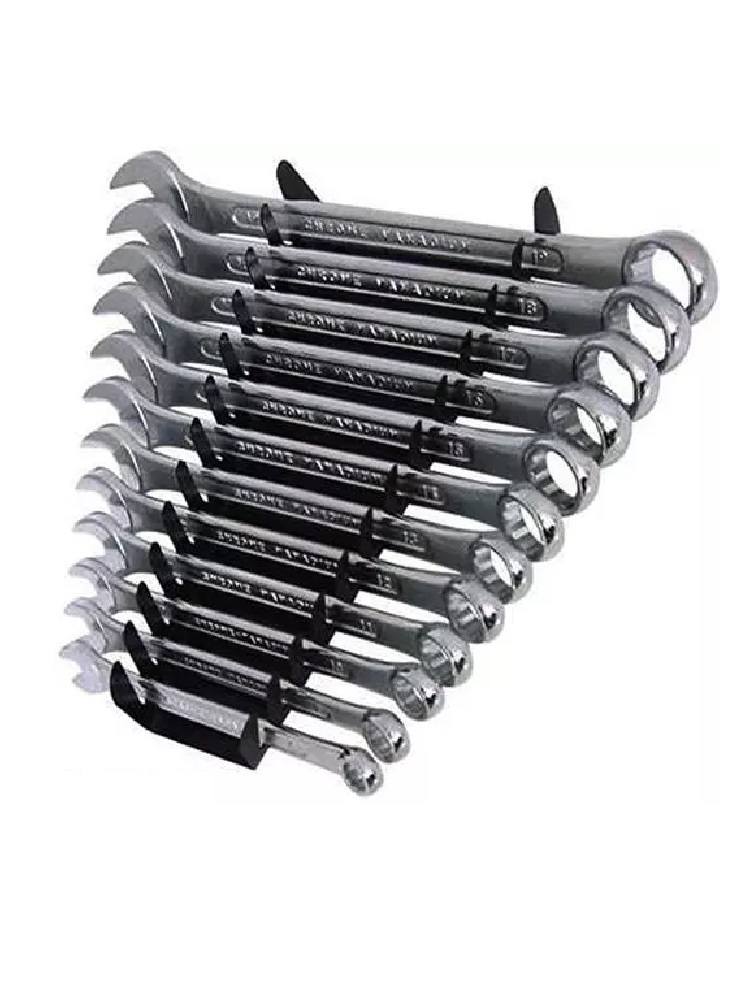 12 PCS Spanner Set Double Sided Combination Flat end Wrench