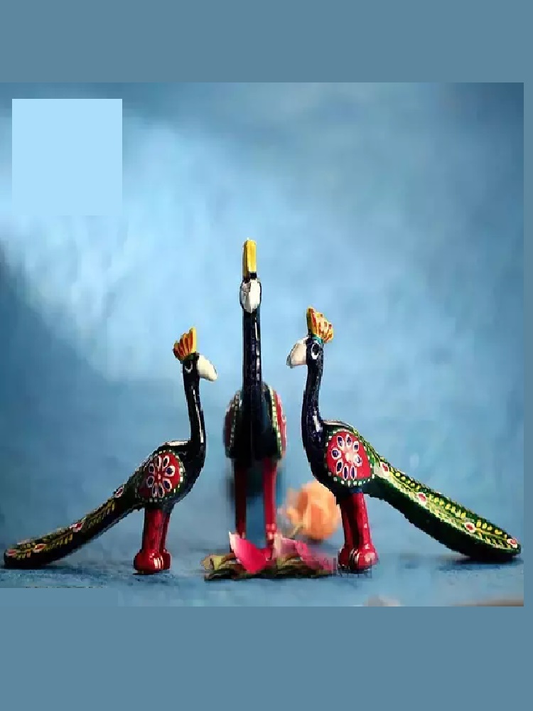 Peacock Showpiece Set Statue Showpiece Vastu Decorative