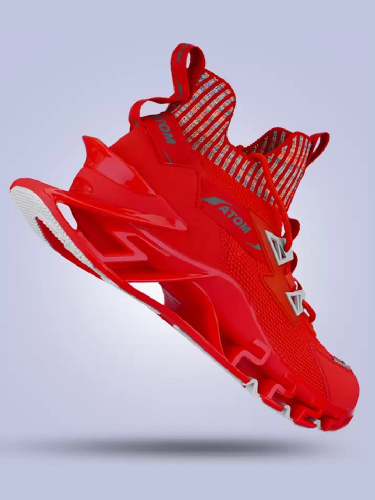 Atom Spring Edge Alpha 2 Red Sneakers