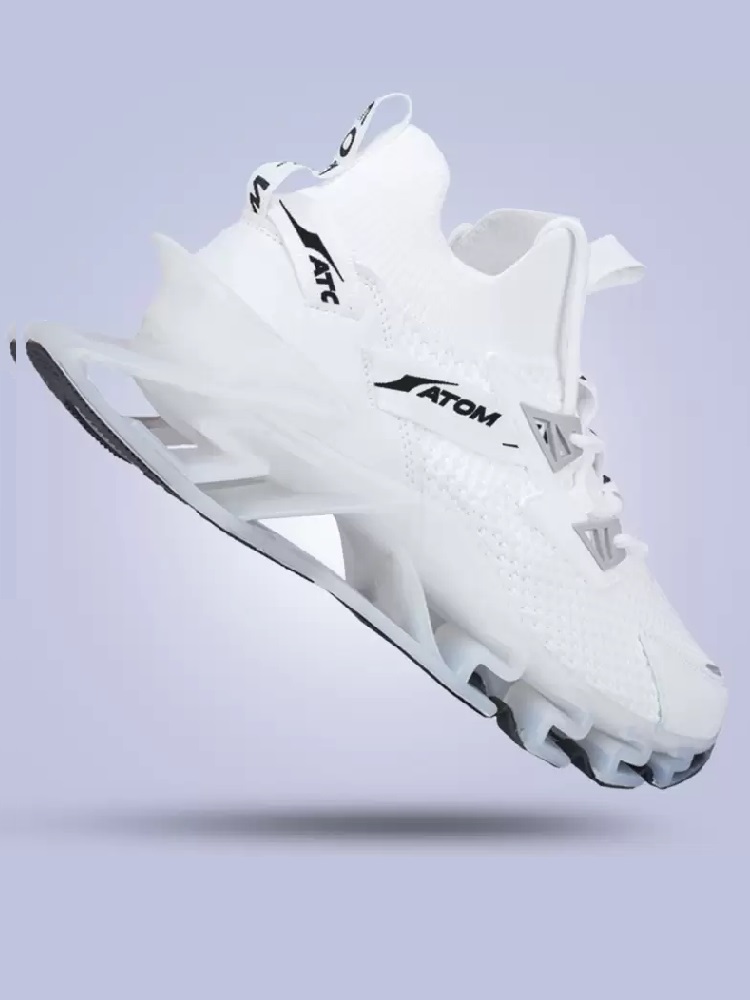 Atom Spring Edge Alpha 2 White  Black Sneakers