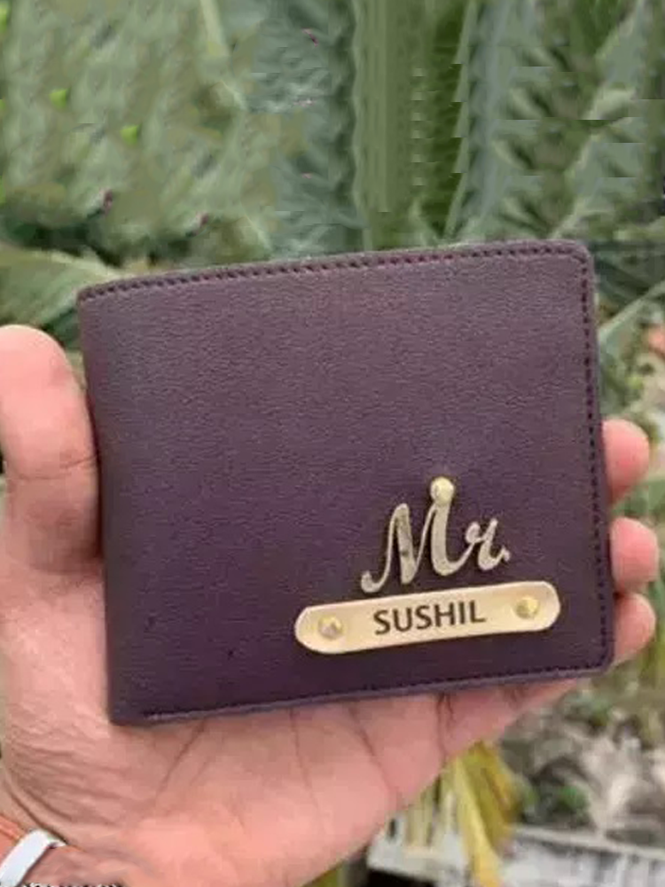 ANDHAK Customised men wallet/purse, Personalised modern gift