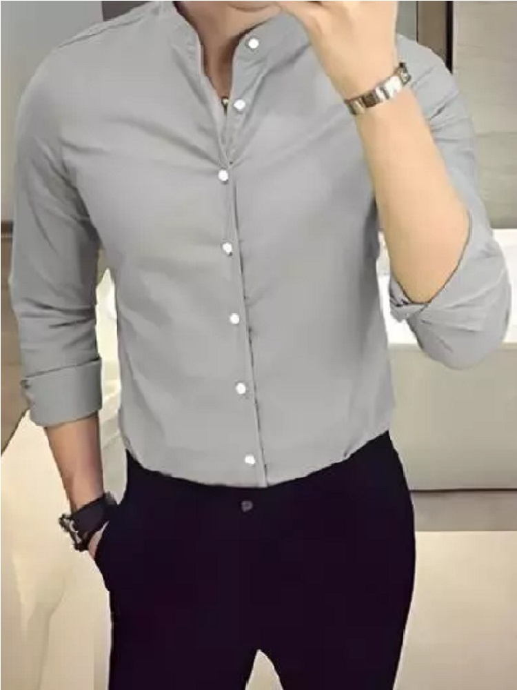 Imported Formal Shirts For Mens (Grey)
