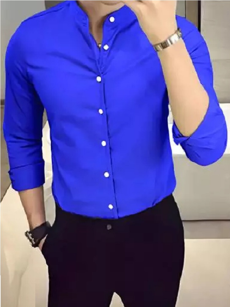 Imported Formal Shirts For Mens ( Blue)