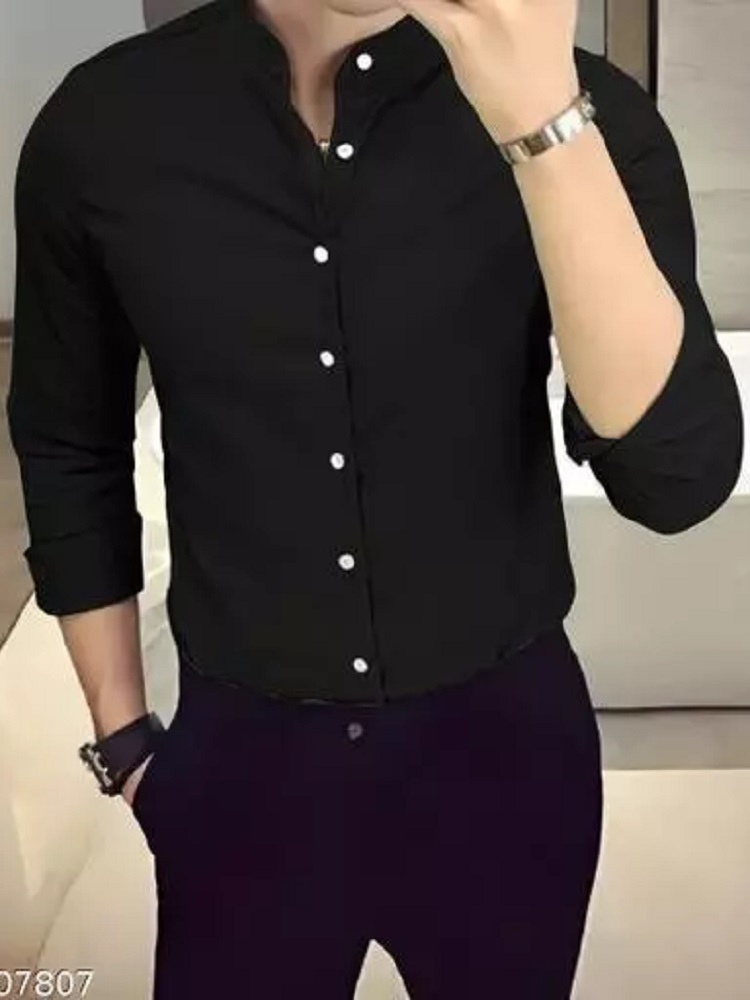 Imported Formal Shirts For Mens (Olive Green)