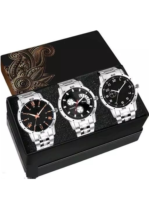 combo of 3 watches analog watch for boys & mens
