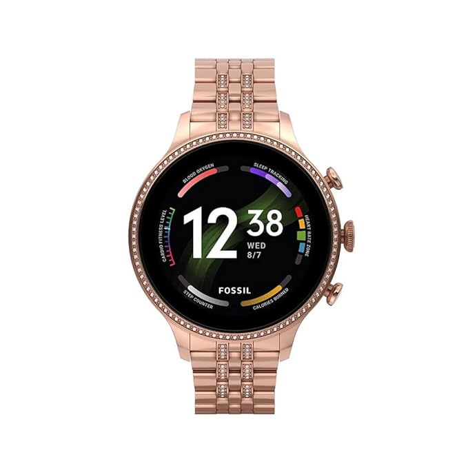 Gen 8 Digital Black Dial Rose Gold Women's Premium Smart Watch