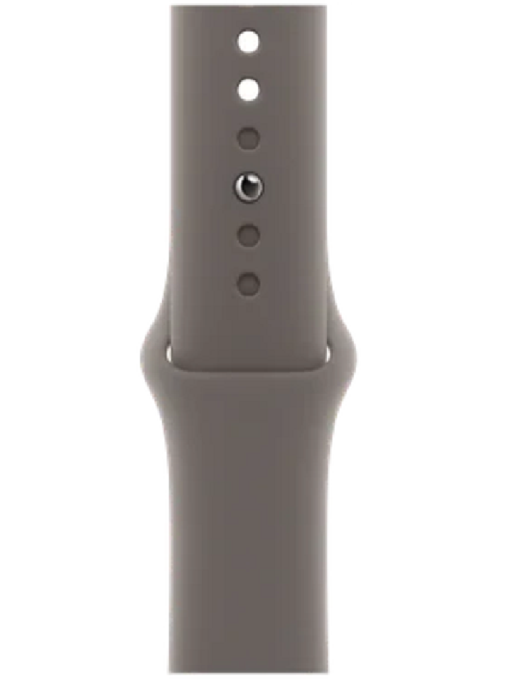 Andhak Grey Silicone Apple WatchBand (42/44/45/49mm)