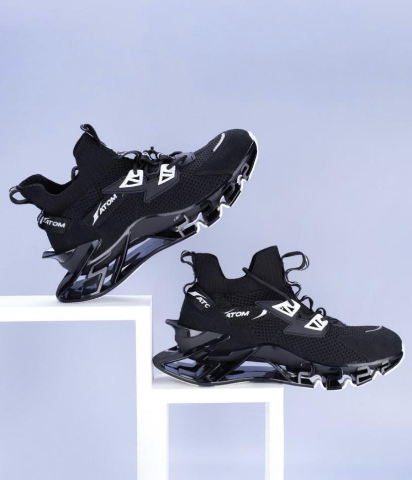 Atom Spring Edge Alpha 2 Black Sneakers